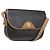 Borsa a spalla in tela a nido d'ape PVC nera e oro Christian Dior Auth 134233 Nero D'oro