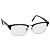 Gafas BURBERRY de plástico Negro Auth 135696