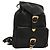 Zaino in pelle nera e oro Gianni Versace Auth am8724 Nero D'oro