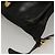 Zaino in pelle nera e oro Gianni Versace Auth am8724 Nero D'oro - vista 16