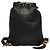 Zaino in pelle nera e oro Gianni Versace Auth am8724 Nero D'oro - vista 2