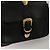 Zaino in pelle nera e oro Gianni Versace Auth am8724 Nero D'oro - vista 20
