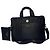 Borsa duffel in cotone 2Way Courreges Paris vintage nera Nero