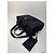 Borsa duffel in cotone 2Way Courreges Paris vintage nera Nero - vista 11