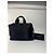 Borsa duffel in cotone 2Way Courreges Paris vintage nera Nero - vista 2