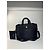 Borsa duffel in cotone 2Way Courreges Paris vintage nera Nero - vista 7