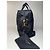 Borsa duffel in cotone 2Way Courreges Paris vintage nera Nero - vista 8