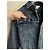 Giacca cropped in denim blu con occhielli Alaïa - vista 10