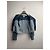 Giacca cropped in denim blu con occhielli Alaïa - vista 13