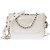 Gabrielle Borsa CHANEL in Pelle Bianca - 102703 Bianco - vista 2