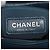 Chanel Borsa a spalla in pelle di agnello chevron Gabrielle piccola blu - vista 11