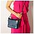 Chanel Borsa a spalla in pelle di agnello chevron Gabrielle piccola blu - vista 3