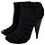 Gucci Gladiator Runaway Sandaletten mit Absatz Schwarz Stoff