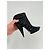 Gucci Gladiator Runaway Sandaletten mit Absatz Schwarz Stoff - Ansicht 7