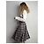 Falda Céline de lana gris Talla 42 - vista 5