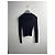 Jean Paul Gaultier Schwarzer Rippstrick Cardigan mit Spitzenbesatz - Ansicht 11