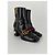 Stivaletti Gucci Marmont in pelle nera Nero - vista 2