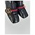 Stivaletti Gucci Marmont in pelle nera Nero - vista 5