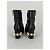 Stivaletti Gucci Marmont in pelle nera Nero - vista 8
