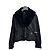 Gucci Tom Ford Rabbit Fur Jacket Black