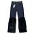 Fendi Pelzjeans Lammfell Navy Blau Marineblau