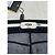 Fendi Pelzjeans Lammfell Navy Blau Marineblau - Ansicht 10