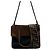 Borsa a tracolla Fendi Flip nera in pelle Nero