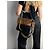 Borsa a tracolla Fendi Flip nera in pelle Nero - vista 3