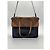 Borsa a tracolla Fendi Flip nera in pelle Nero - vista 7