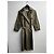 Trench coat militar Yves Saint Laurent Khaki de algodón Caqui - vista 10