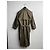 Trench coat militar Yves Saint Laurent Khaki de algodón Caqui - vista 15
