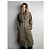Trench coat militar Yves Saint Laurent Khaki de algodón Caqui - vista 2