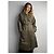 Trench coat militar Yves Saint Laurent Khaki de algodón Caqui - vista 3