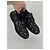 Derby Dior Homme in pelle ricamati a pois neri Nero - vista 13