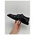 Derby Dior Homme in pelle ricamati a pois neri Nero - vista 8