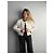 Sandro Blazer de Tweed Zally Beige - vista 3