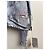 Giacca Biker Cropped Prada Nylon Parachute Blu - vista 8