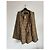Abrigo Burberry Car Coat de piel de cordero camel Camello - vista 6