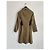 Abrigo Burberry Car Coat de piel de cordero camel Camello - vista 7