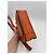 Borsa a tracolla Smythson Bond in pelle arancione - vista 10