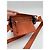Borsa a tracolla Smythson Bond in pelle arancione - vista 13