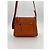 Borsa a tracolla Smythson Bond in pelle arancione - vista 2