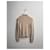 Chanel Ivory Cashmere Rollkragenpullover mit Camellia-Button Beige - Ansicht 14