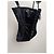 Dolce & Gabbana Top Bustier Corsé de Encaje Negro - vista 4