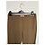 Acne Studios Khaki Flared Stripe Trousers Wool Blend Brown - view 2