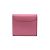 Hermès Hermes Constance Compact Epsom Leder Mini Geldbörse Pink - Ansicht 3