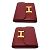 Billetera Mini Bifold Compacta de Cuero Constance de Hermès Roja - vista 4