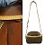 Borsa a spalla mini in pelle Monogram Blois di Louis Vuitton Marrone - vista 3