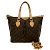 Louis Vuitton Palermo PM Monogram Lederhandtasche Braun