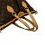 Louis Vuitton Palermo PM Monogram Lederhandtasche Braun - Ansicht 4